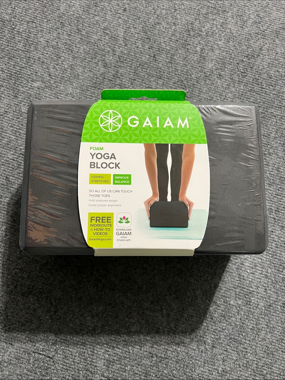 Gaiam Yoga Essentials Block - Black